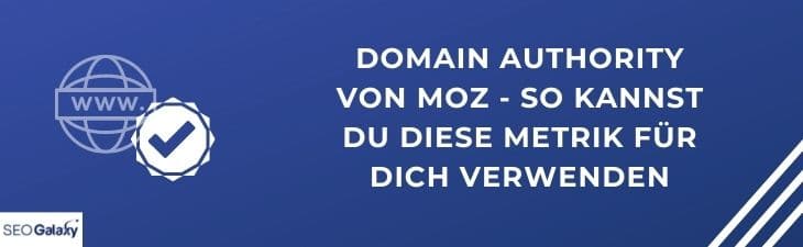 Domain Authority von MOZ